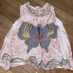 Cute butterfly tank top